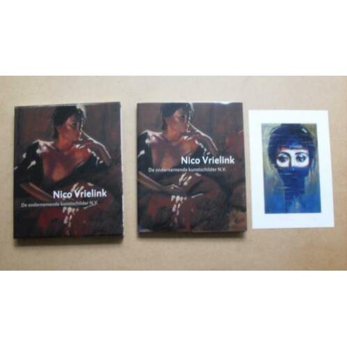 NICO VRIELINK ;gesigneerde litho/gesign boek;in cassette