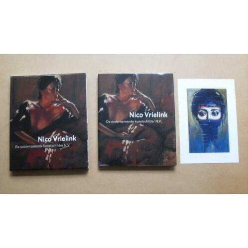 NICO VRIELINK ;gesigneerde litho/gesign boek;in cassette