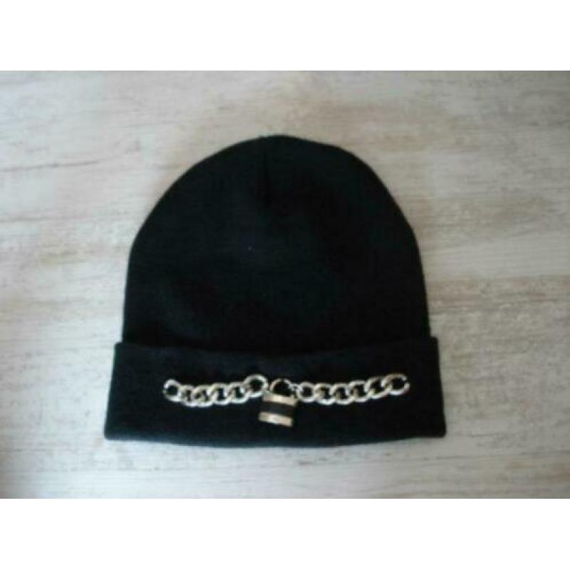 River Island zwarte muts