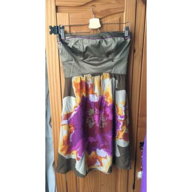 Leuke bloemenjurk van Steps met grote bloem, maat 36