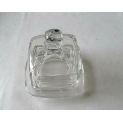 2 x Rivièra Maison kleine glazen botervloot 2 glazen zie fot