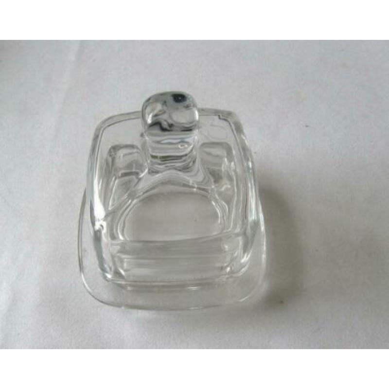 2 x Rivièra Maison kleine glazen botervloot 2 glazen zie fot