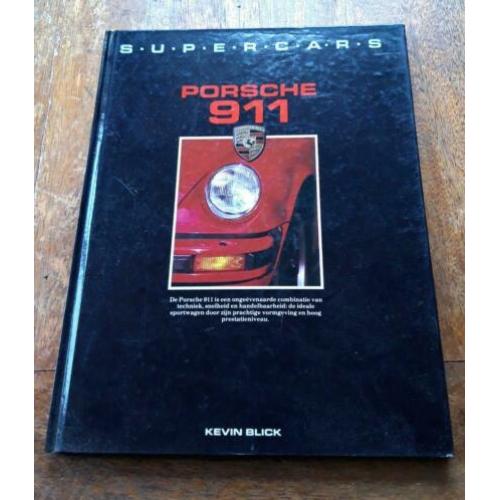 Porsche 911 boek NL tekst supercars Kevin Blick