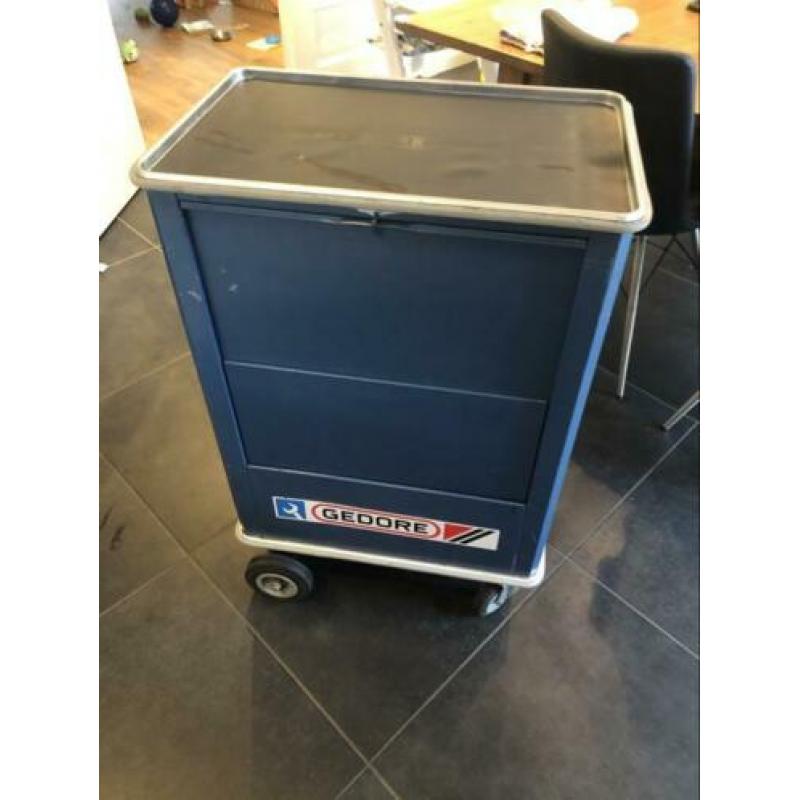 Gedore gereedschapswagen gevuld