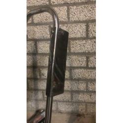 Rubberboot stuursysteem frame