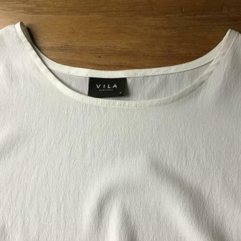 NIEUW top blouse van VILA met ritsjes maat 38
