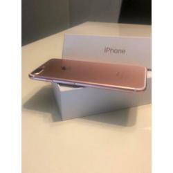 Iphone 7 plus 32gb rose gold zo goed als nieuw met bon
