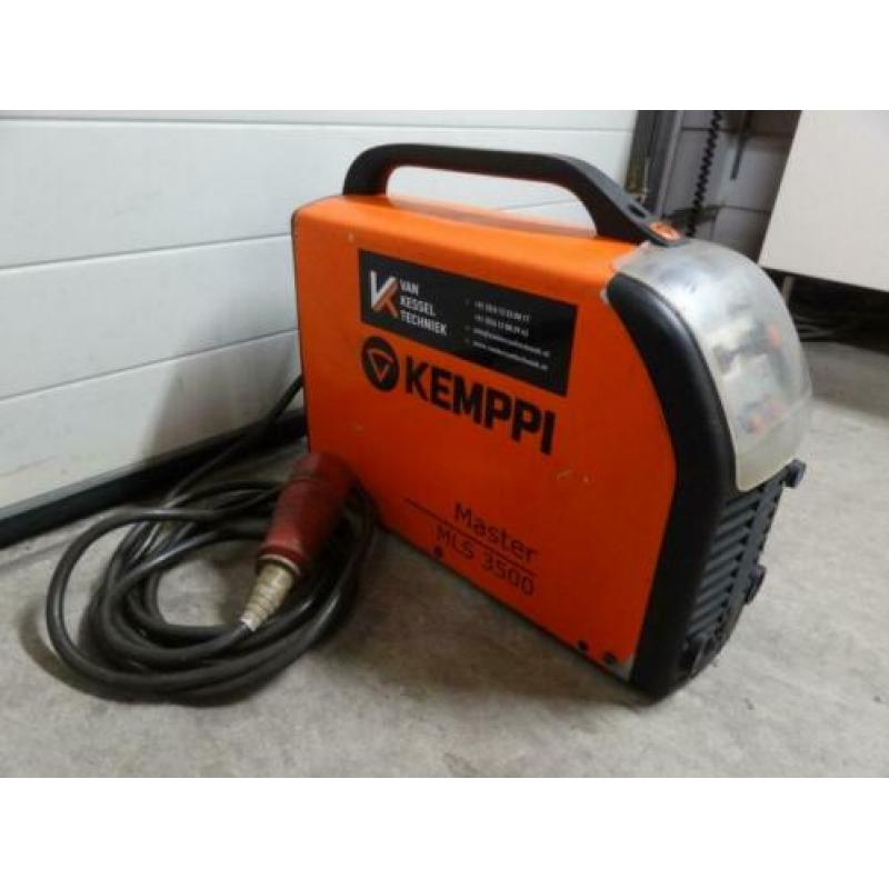 Elektroden lasapparaat Kemppi Master MLS 3500