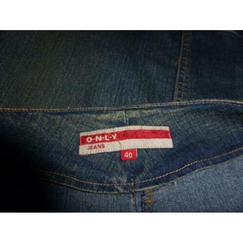 Only nieuw jeans rok mt. 40