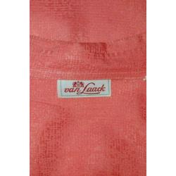 VAN LAACK 100% zijde blouse, zalm-oranje, Mt. 44