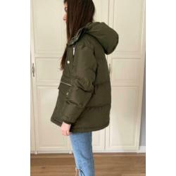 Nieuwe DSQUARED2 oversized dames jas IT: 38 maat S
