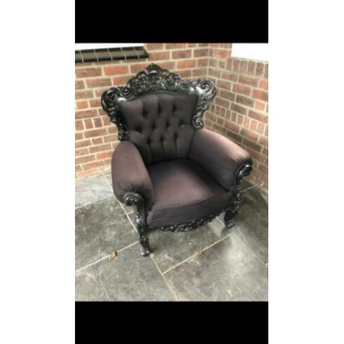 Mooie Queen Anne/Barok stoel/fauteuil....!