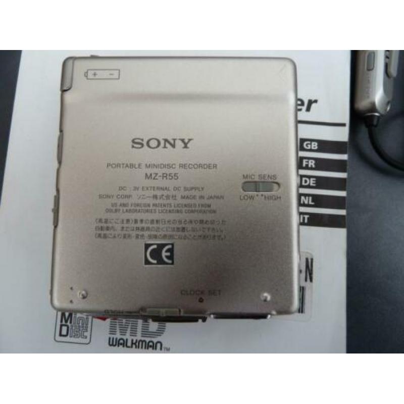 sony minidisc recorder