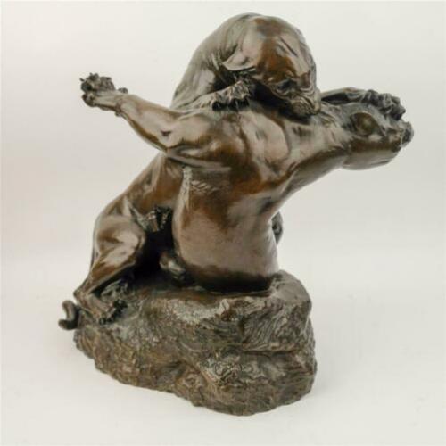 Georges Gardet (1863-1939) – Combat de deux panthères