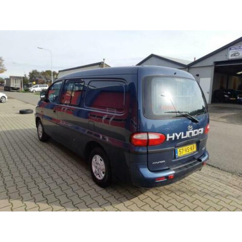 Hyundai H 200 2.5 DC lang 6 seater rolstoel vervoer