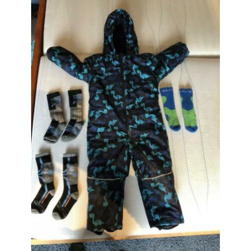 Heerlijk warm Skipak 98 / 104 met skisokken