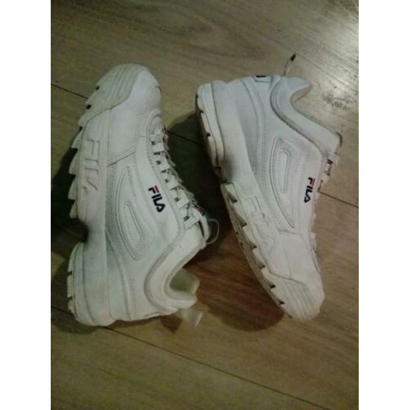 Fila sneakers wit leer mt 39