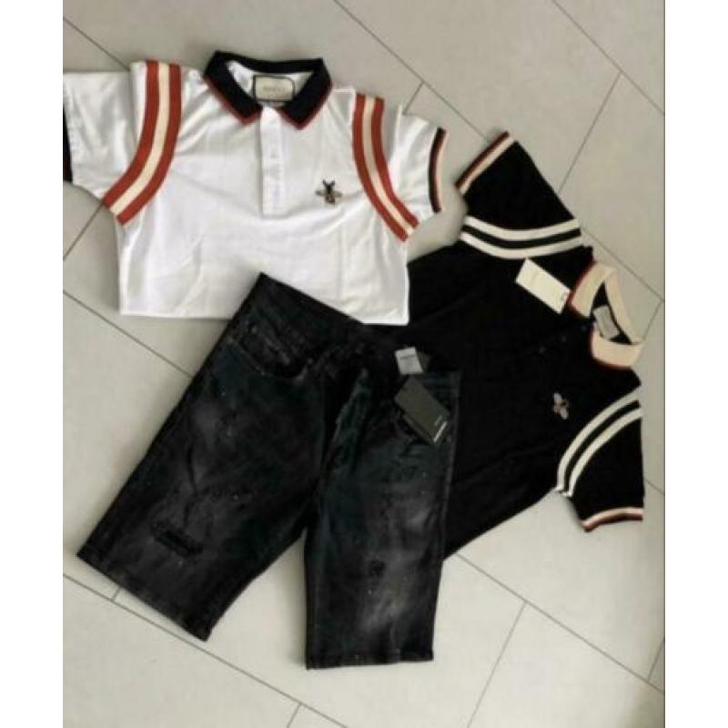 Partij shirts en polo’s 20 stuks dsquared, Valentino en meer