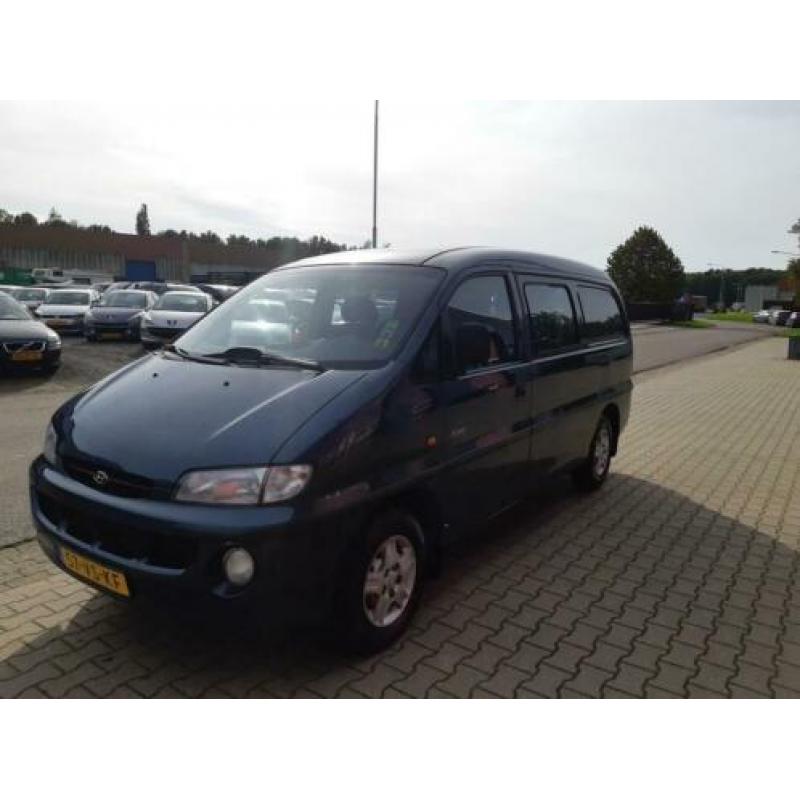 Hyundai H 200 2.5 DC lang 6 seater rolstoel vervoer