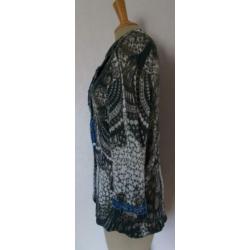 Bohemian/Ibiza look print top/vestje van Aldo Martins! 40