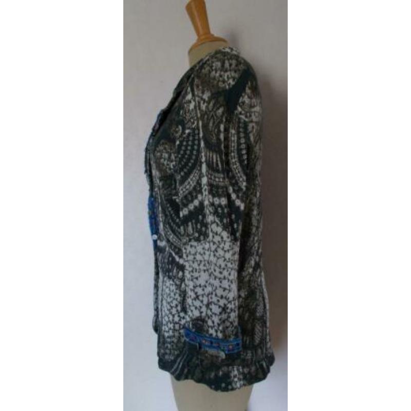 Bohemian/Ibiza look print top/vestje van Aldo Martins! 40