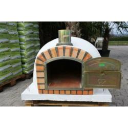 Pizzaoven model LIVORNO 90x90cm nieuwe steenoven