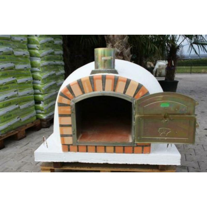 Pizzaoven model LIVORNO 90x90cm nieuwe steenoven
