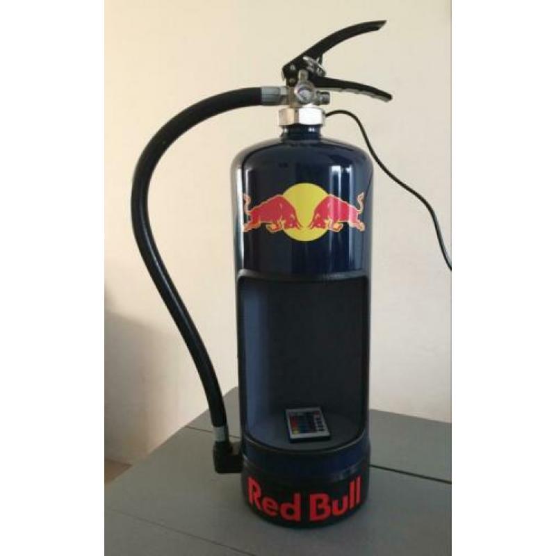 Redbull brandblusser lamp met led verlichting