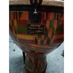 Paulo Mattioli signature djembe 16 inch