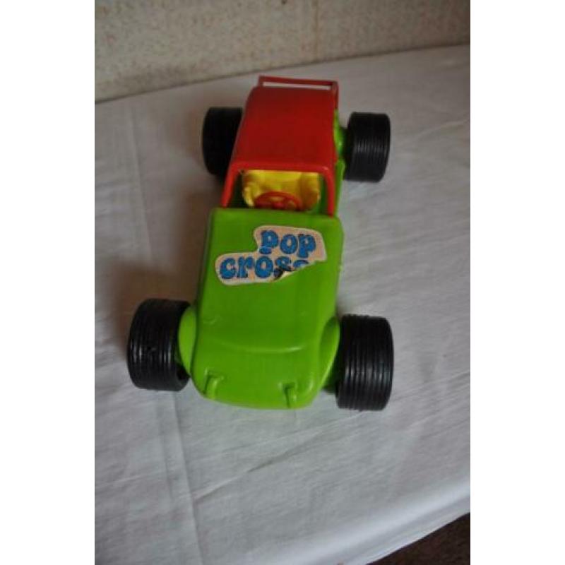 Vintage Franse Speelgoedauto Auto 70s 26 cm
