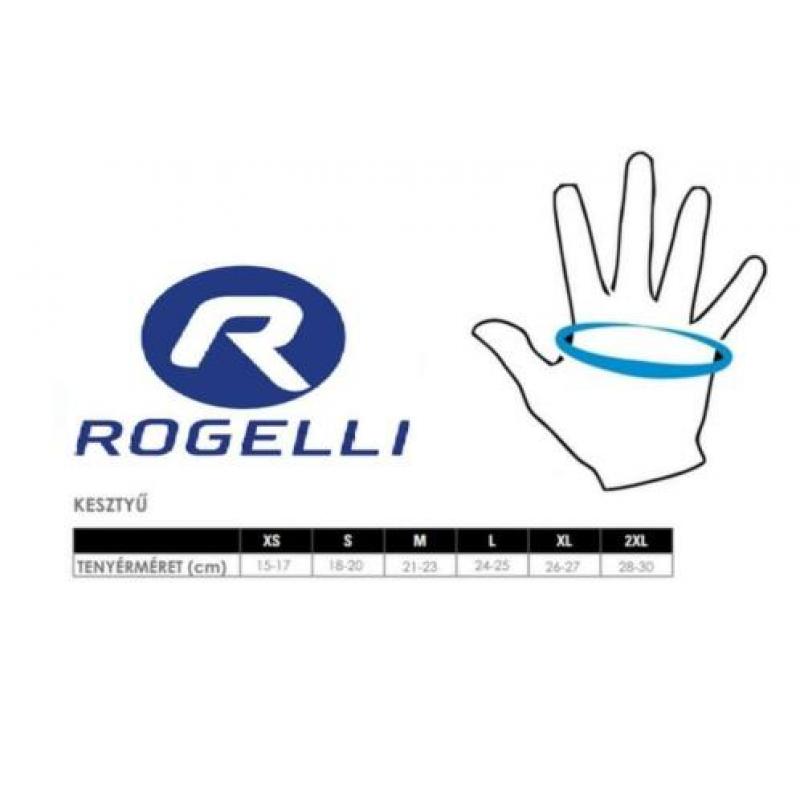 Fietshandschoenen Rogelli Atlin rood of blauw
