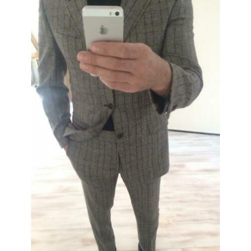 **VERKOCHT** PAL ZILERI Kostuum Plaid/Geruit/Fijne rui