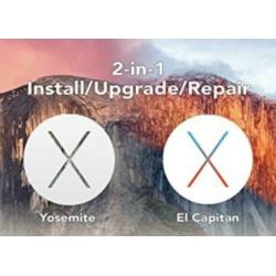 Mac OS X Yosemite 10.10.5+El Capitan 10.11.6, OSX via USB