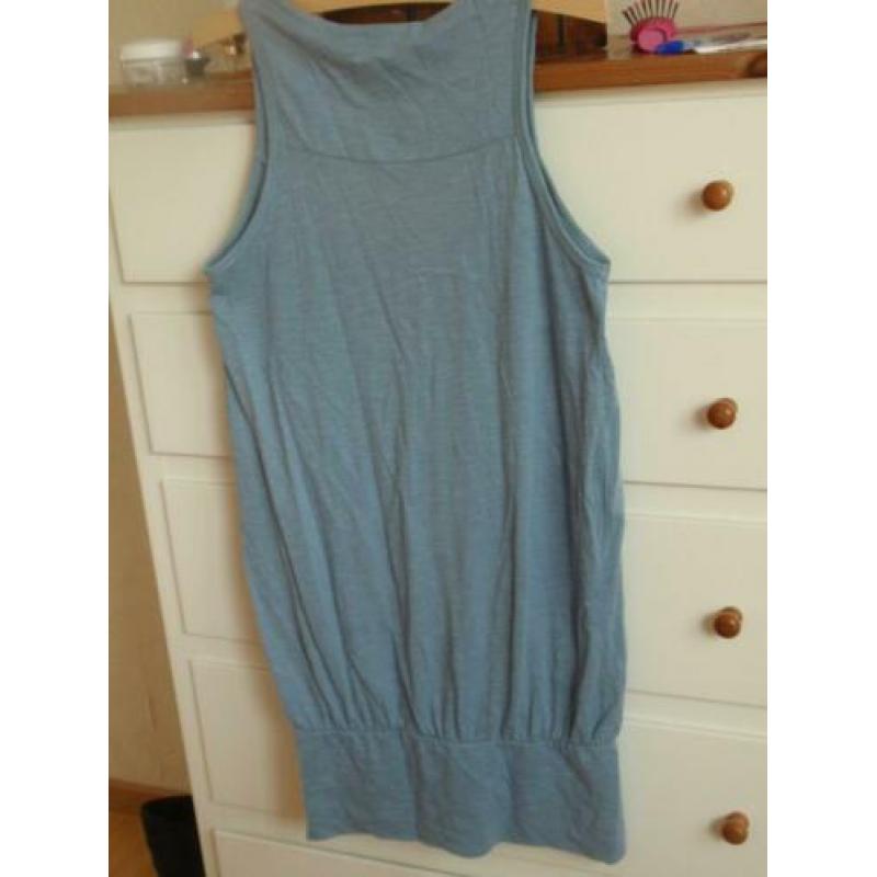Vero Moda: Spijkerblauwe Long Top maat M