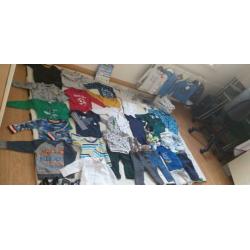 Groot pakket jongen kleding maat 74