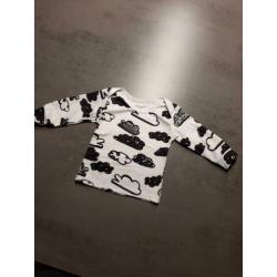 2 leuke shirts maat 68