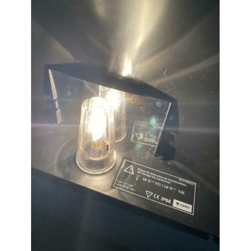 Aquarium 40x20x25 inclusief filter, lamp, netje en decoratie