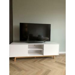 TV meubel -mat- houten onderstel