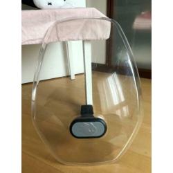 Yepp mini bike seat (black) + windscreen + miffy pillow