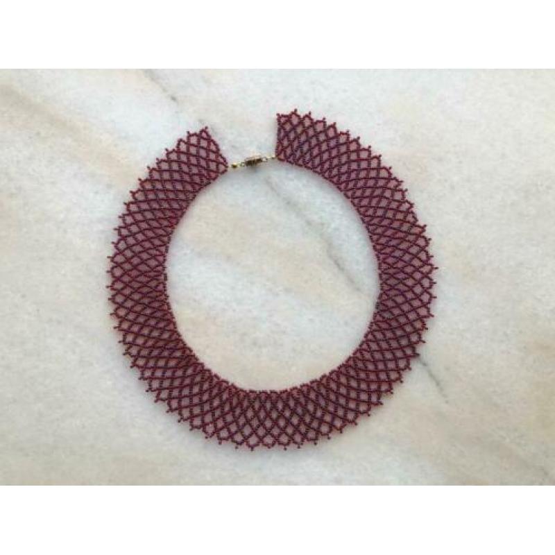 Vintage Kraagketting Kralen