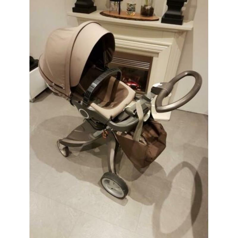 Stokke reiswieg en buggy met luiertas