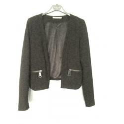 C943 NIKKIE maat 34=XS sweat-jasje colbert blazer zwart