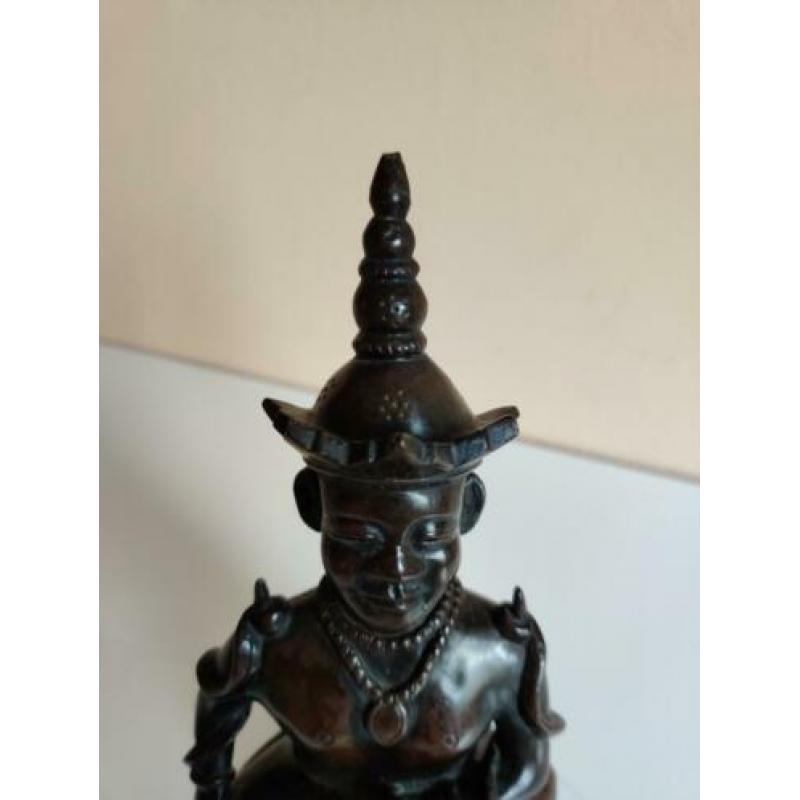 Beeld Burmese koning 'Nats', brons, Birma, Burma, Maynmar