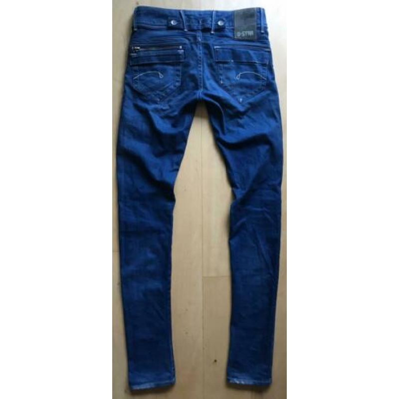 G STAR RAW JEANS / SPIJKERBROEK MET STRETCH maat W26 / L34