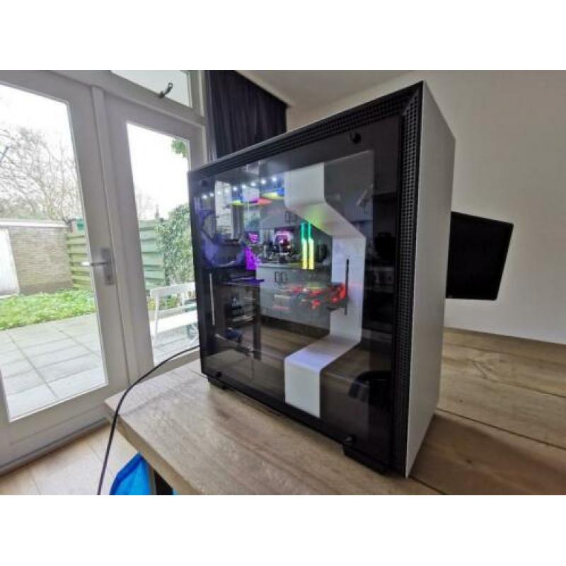 Super mooie Game Pc I7 8700K RTX 2070 Asus Gaming GARANTIE