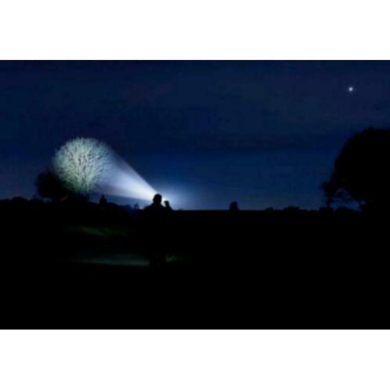 Led COB-2 Fish-Attractionlight / Zaklamp 18.000 lumen Nieuw!