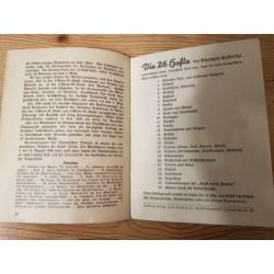 WO2 DUITS Boekje Olympische Spelen 1936 - nr.22 Segeln