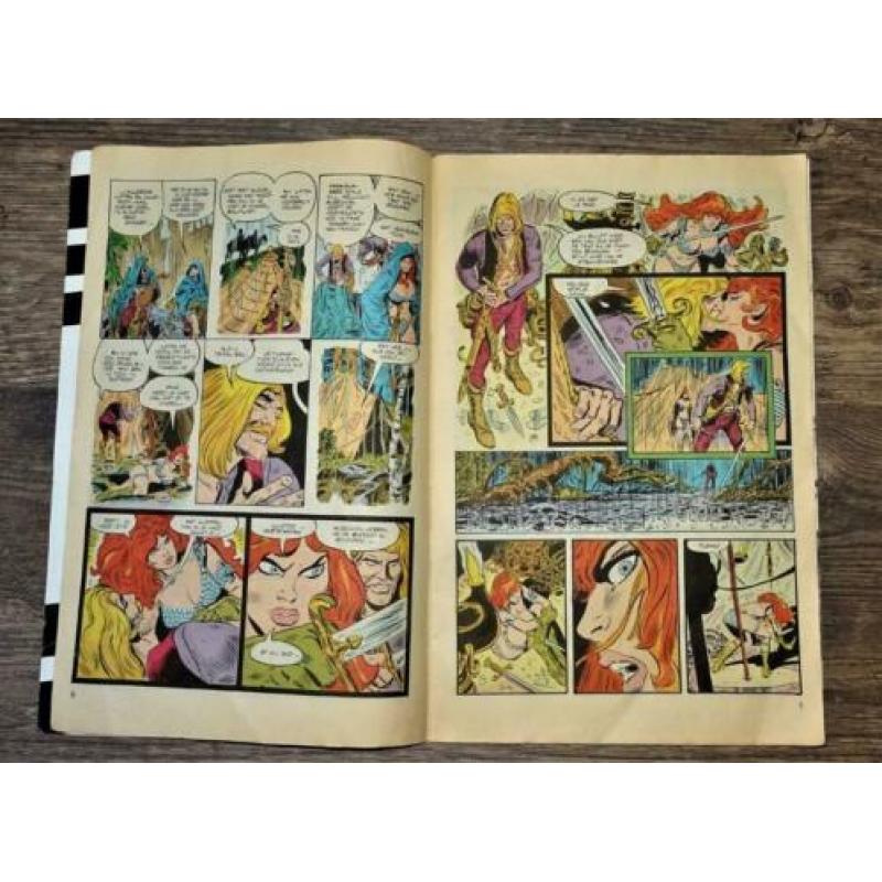 Red Sonja no. 10, de zonen van de Slangengod.