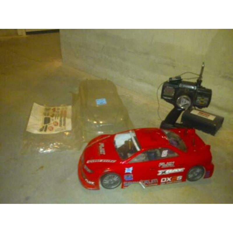 Protech auto nitro hpi 2,5cc motor , bijna nieuw zie foto,s