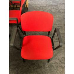 6 vergader bureau stoelen